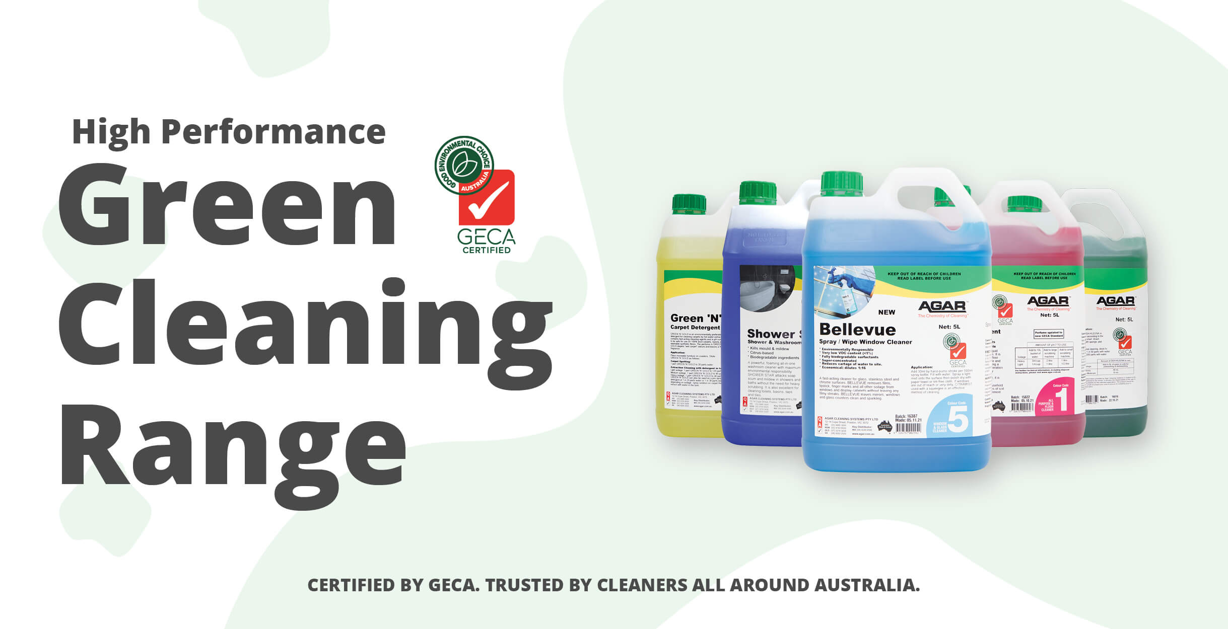 Agar Green Cleaning Range