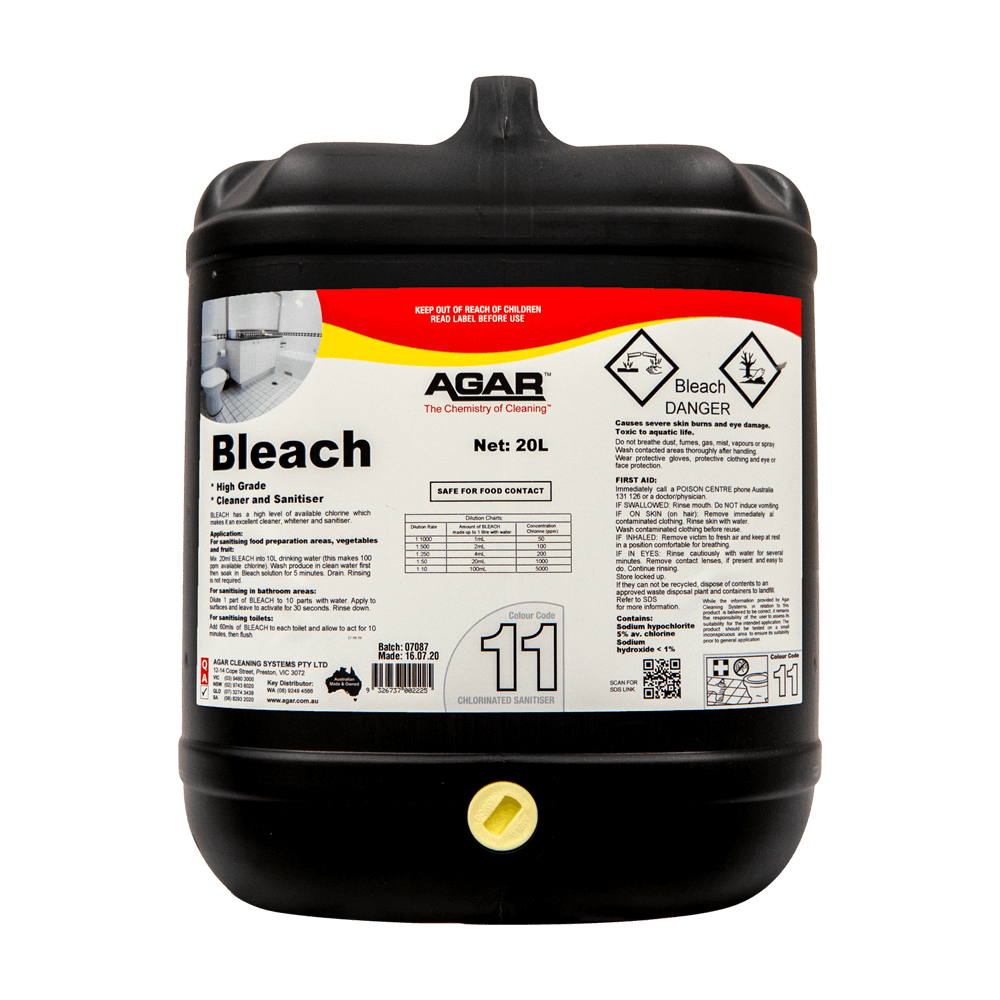 Batch bleach Bleach baths