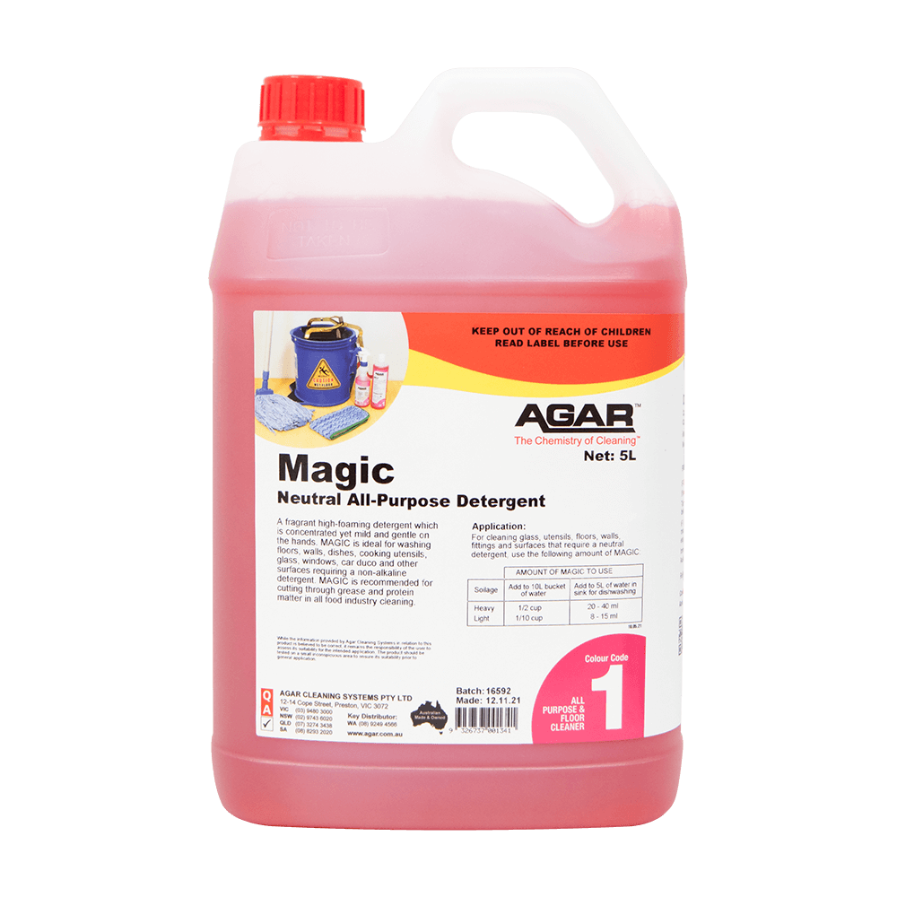 Magic All Purpose Cleaner Agar Cleaning Systems