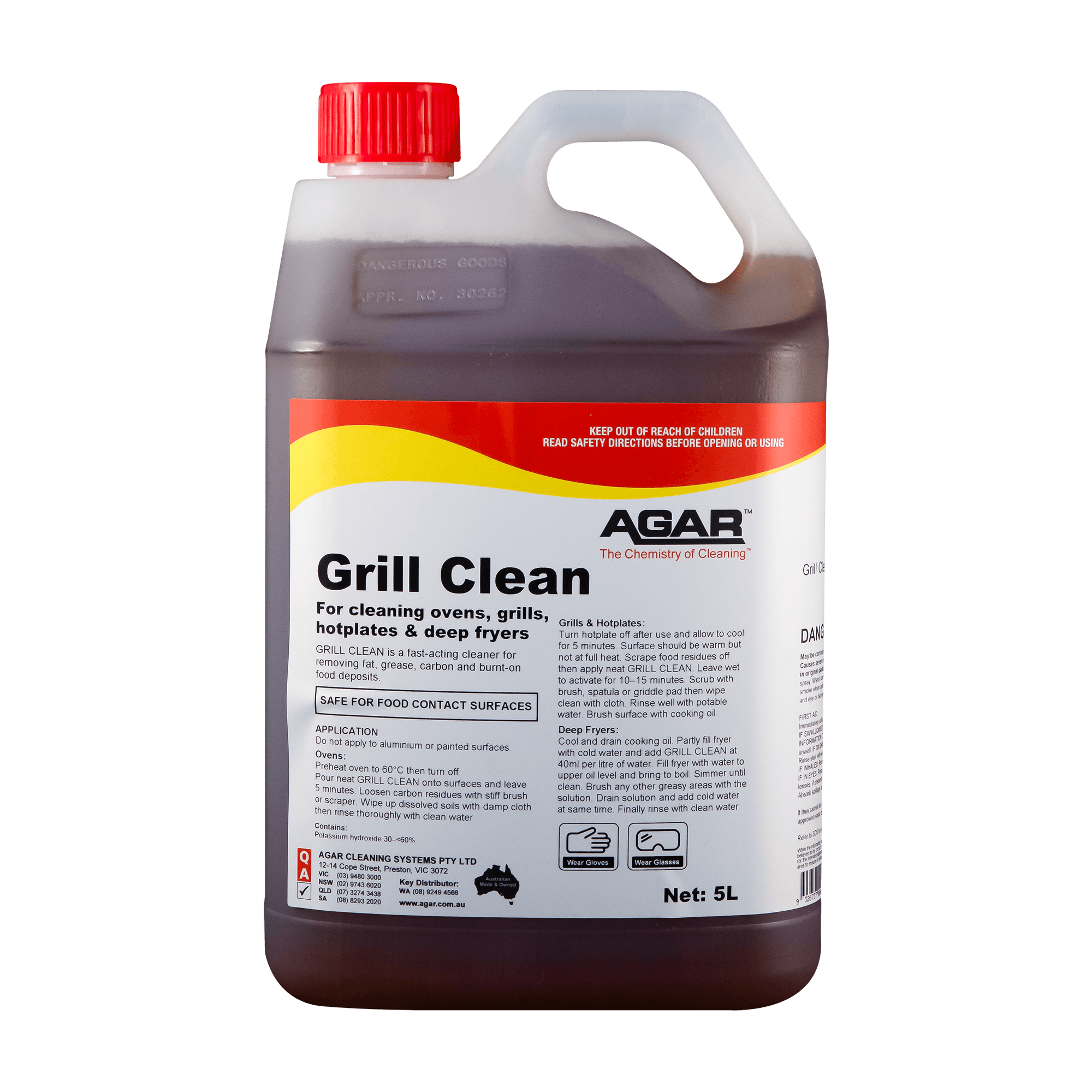 Grill shop cleaning liquid